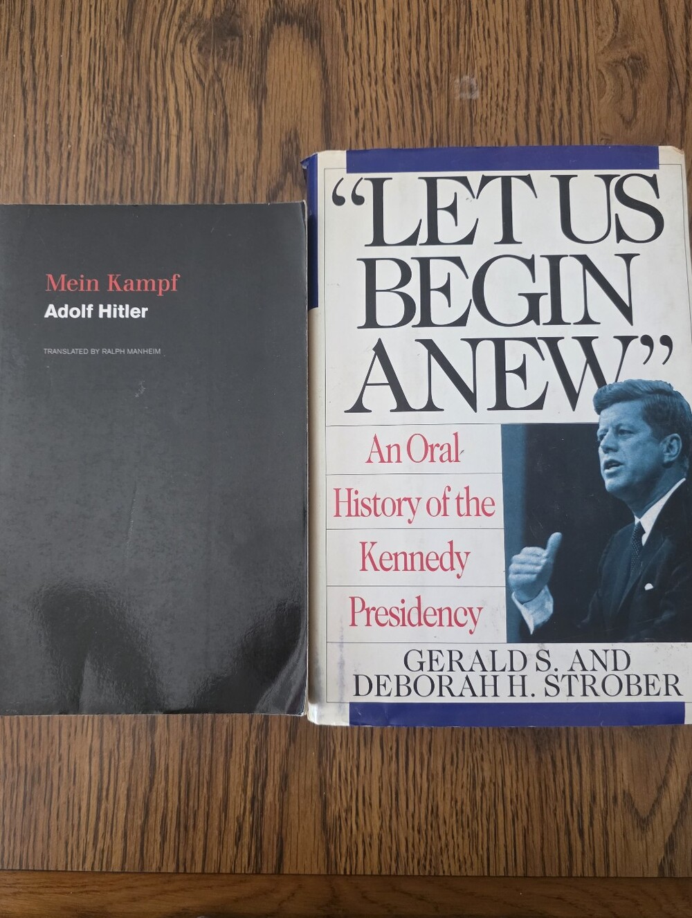 Lets Begin Anew & Mein Kampf - 2 Book Bundle